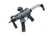 A3 Industries Compact Modular Vertical Foregrips, Compact Single-Slot M-Lok Mounting Base With 2.75In HK Grip, Aluminum, Black, VFG-154