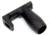 A3 Industries M-LOK Modular Vertical Foregrips w/ Integrated Handstop, 2In Smooth Aluminum Grip, Polymer Base, 2.5 Oz., Black, VFG-109