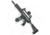 A3 Industries Modular Rail Riser And Carry Handle, Black, 1.25in Height, 9.1in Length, MPR-125-910