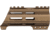 ABC RIFLE COMPANY American Built Custom Hybrid AR-15 M-LOK Handguard w/Finger Stop, 5in, Burnt Bronze, HG15-CM-MLTC5-ABC-BB