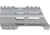 ABC RIFLE COMPANY American Built Custom Hybrid AR-15 M-LOK Handguard w/Finger Stop, 5in, Raw, HG15-CM-MLTC5-W-ABC