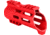 ABC RIFLE COMPANY American Built Custom Hybrid AR-15 M-LOK Handguard w/Finger Stop, 5in, Red, HG15-CM-MLTC5-ABC-RD