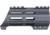 ABC RIFLE COMPANY American Built Custom Hybrid AR-15 M-LOK Handguard w/Finger Stop, 5in, Sniper Grey, HG15-CM-MLTC5-ABC-SG
