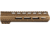 ABC RIFLE COMPANY Custom AR-15 M-LOK Handguard, 9in, Cerakote Bronze, HG15-CM-ML369-9-BB