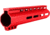 ABC RIFLE COMPANY Custom AR-15 M-LOK Handguard, 9in, Cerakote Red, HG15-CM-ML369-9-RD