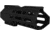 ABC RIFLE COMPANY Custom Hybrid Top Cut D-Front AR-10/DPMS LR-308 M-LOK Handguard, 7in, Black, HG10-CM-TCML7D-BLK