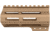 ABC RIFLE COMPANY Custom Slim AR-15 M-LOK Handguard, 4.5in, Flat Dark Earth, HG15-CM-ML4D-FDE