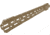 ABC RIFLE COMPANY Style Low Hybrid Cut D-Cut AR-10/DPMS LR-308 M-LOK Handguard Rail System, 18in, Magpul Flat Dark Earth, HG10-CM-TCML18D-FDE