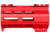 ABC RIFLE COMPANY Super Slim Free Float AR-15 M-LOK Handguard w/Handstop, 4in, Red, HG15-CM-ML4HSTP-RD
