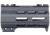 ABC RIFLE COMPANY Super Slim Free Float AR-15 M-LOK Handguard w/Handstop, 4in, Sniper Grey, HG15-CM-ML4HSTP-SG