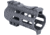 ABC RIFLE COMPANY Super Slim Free Float AR-15 M-LOK Handguard w/Handstop, 4in, Sniper Grey, HG15-CM-ML4HSTP-SG