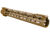 ABC RIFLE COMPANY Super Slim Free Float Hybrid Top Cut AR-15 M-LOK Handguard, 15in, Cerakote Bronze, HG15-TC-ML15-BB