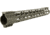 ABC RIFLE COMPANY Super Slim Free Float Hybrid Top Cut AR-15 M-LOK Handguard, 15in, Cerakote Olive Drab Green, HG15-TC-ML15-ODG