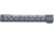 ABC RIFLE COMPANY Super Slim Free Float Hybrid Top Cut AR-15 M-LOK Handguard, 15in, Cerakote Sniper Grey, HG15-TC-ML15-SG