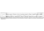 ABC RIFLE COMPANY Super Slim Free Float Hybrid Top Cut AR-15 M-LOK Handguard, 15in, Cerakote White, HG15-TC-ML15-STW