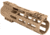 ABC RIFLE COMPANY Super Slim Free Float Hybrid Top Cut AR-15 M-LOK Handguard, 7in, Cerakote Flat Dark Earth, HG15-TC-ML7-FDE