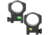 ACCU-TAC 34 Mm Scope Rings, Flat Black, Small HSR-340