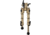 ACCU-TAC FDE BR-4 G2 Bipod, Picatinny, Tan, Small, TBRB-G200