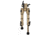 ACCU-TAC FDE BR-4 G2 Bipod, Picatinny, Tan, Small, TBRB-G200