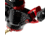 ACCU-TAC Hyba-500 Hydro Bipod, Arca Spec Qr, Cants, Remote Vert Adjust, Black/Red, Large, HYBA-0500