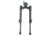 ACCU-TAC WB-5 Wide Body Bipod, Flat Black, WBB-0500