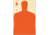 Action Target B-27E Economy Silhouette Target, Pack of 100, Orange, B-27E ORANGE