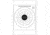 Action Target B-8 25 Yard Timed And Rapid Fire Bullseye Target 100 Per Case, Black, 21in x 24in, B-8-100