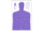 Action Target High Visibility Fluorescent B-27E Indoor Target, Pack of 100, Purple, B-27E-PR-100
