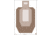 Action Target IPSC Paper Target with Visible Scoring Zones, 23x35in, Brown, IPSC-P SHBR-100