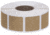 Action Target Self-Adhesive Target Pasters 3/4 Inch Square 1,000 Per Roll, Brown, PAST/BR