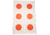 Action Target Six Bull's-Eye Military Training Target, 23 x 35, 100 Per Box