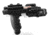 ADE Advanced Optics HG03 Rifle Vertical Foregrip Grip Flashlight/Green Laser Combo Sight, Black, HG03