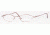 Adrienne Vittadini AV 6026 Eyeglasses Styles Pink Frame w/Non-Rx 47 mm Diameter Lenses