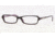 Adrienne Vittadini AV 7039 Eyeglasses Styles Black Raspberry Frame w/Non-Rx 52 mm Diameter Lenses