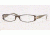 Adrienne Vittadini AV 7043 Eyeglasses Styles Olive Frame w/Non-Rx 48 mm Diameter Lenses