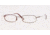 Adrienne Vittadini AV6056B Eyeglasses with No-Line Progressive Rx Prescription Lenses, Select frame color 49 mm Lense Diameter / Brick Frame