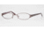 Adrienne Vittadini AV6057-195S-5117 Eyeglass Frames 51 mm Lense Diameter / Sat Cordovan Frame w/Non-Rx Lenses