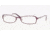 Adrienne Vittadini Eyeglasses AV6077 with No-Line Progressive Rx Prescription Lenses, Select Frame Color / Lens Diameter Plum/Silver Frame / 49 mm Prescription Lenses
