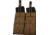 Advance Warrior Solutions Open Top Double Mag Pouch for AR15, AR10, AK47, Tan, AROTDMP-TN