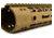 Aero Precision AR15 Enhanced M-LOK Handguard, 12.7 in, FDE Cerakote, APRA100284C