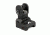 Aero Precision AR15 Rear Flip-Up Sight, Black APRH100701C