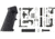 Aero Precision AR15 Standard Lower Parts Kit, Black, APRH100029