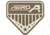 Aero Precision Rubber Patch - Badge Brown, APAG100241
