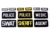 BlackHawk Agent Patch w/Velcro 2 X 4 (1047) White on Black ''Agent'' 90AP00BK for Police, LE, FBI, CIA Agents