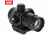 AIM Sports Inc 1x30 Dual Illuminated Micro Dot Reflex Sight w/Adj Windage and Elevation  Knob RTDM30