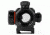 AIM Sports Inc 1x30 Dual Illuminated Micro Dot Reflex Sight w/Adj Windage and Elevation  Knob RTDM30