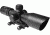 AIM Sports Inc 3-9x40 Dual Illuminated Scope w/Cut Sunshade/Mil-Dot Reticle/Picatinny Mount JTSDM3940G-N