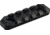AIM Sports Inc 5 Slot Picatinny M-LOK Rail Section, Black, MLRS1