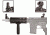 AIM Sports Inc AR/M4 Combo Kit/Carbine Quad Rail/Flip Up Sights/Vertical Grip/V1 ACAR01