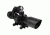 AIM Sports Inc CQB Combo 3-9x40 Scope and Red Dot, Red Dot-QRM-Rangefinder JSRMC01-R